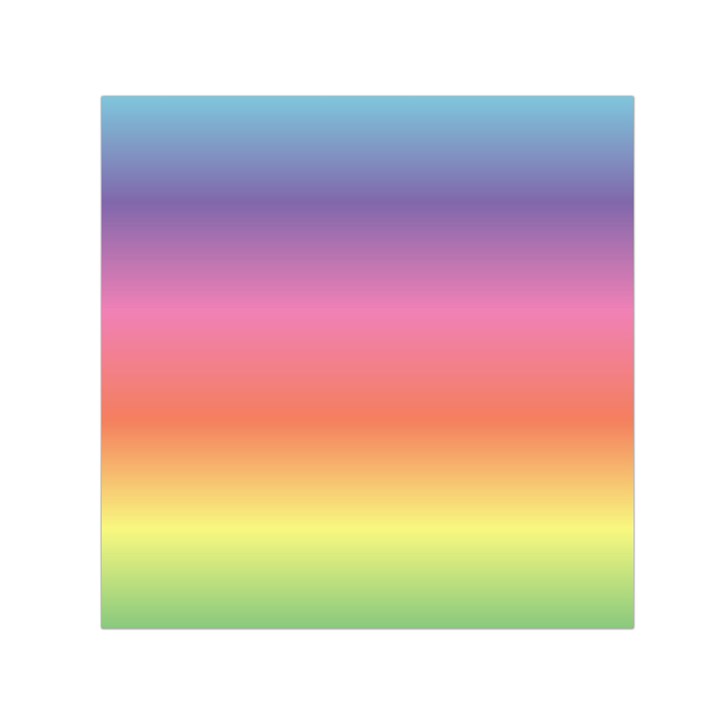 RAINBOW SHADES Small Satin Scarf (Square)