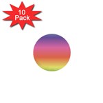 RAINBOW SHADES 1  Mini Buttons (10 pack)  Front