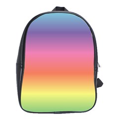 Rainbow Shades School Bag (large) by designsbymallika