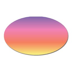 Rainbow Shades Oval Magnet by designsbymallika