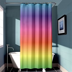 Rainbow Shades Shower Curtain 36  X 72  (stall)  by designsbymallika