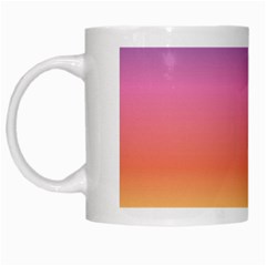 Rainbow Shades White Mugs