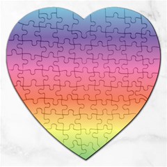 Rainbow Shades Jigsaw Puzzle (heart) by designsbymallika