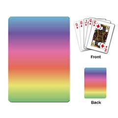 Rainbow Shades Playing Cards Single Design (rectangle) by designsbymallika