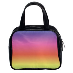 Rainbow Shades Classic Handbag (two Sides) by designsbymallika