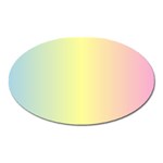 VERTICAL RAINBOW SHADE Oval Magnet Front