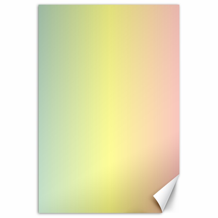 VERTICAL RAINBOW SHADE Canvas 20  x 30 