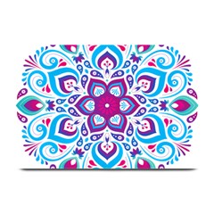 Mandala Blue Plate Mats