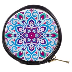 Mandala Blue Mini Makeup Bag