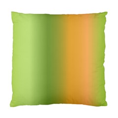 Green Orange Shades Standard Cushion Case (one Side) by designsbymallika