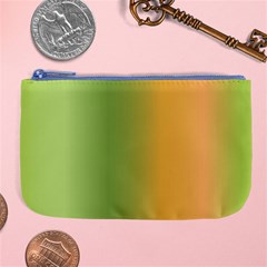 Green Orange Shades Large Coin Purse by designsbymallika