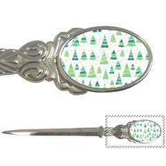 Christmas Tree Pattern Letter Opener by designsbymallika