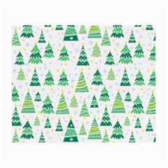 Christmas Tree Pattern Small Glasses Cloth (2 Sides) by designsbymallika