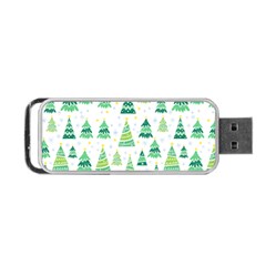 Christmas Tree Pattern Portable Usb Flash (two Sides) by designsbymallika