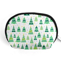 Christmas Tree Pattern Accessory Pouch (medium) by designsbymallika