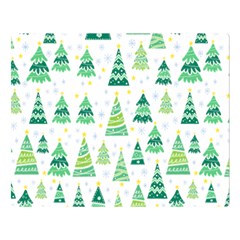 Christmas Tree Pattern Double Sided Flano Blanket (large)  by designsbymallika