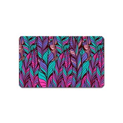 Boho Chic Pattern Magnet (name Card)