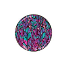 boho chic pattern Hat Clip Ball Marker (10 pack)