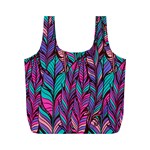 boho chic pattern Full Print Recycle Bag (M) Front