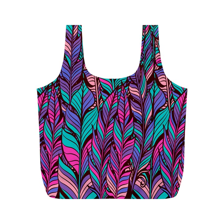 boho chic pattern Full Print Recycle Bag (M)