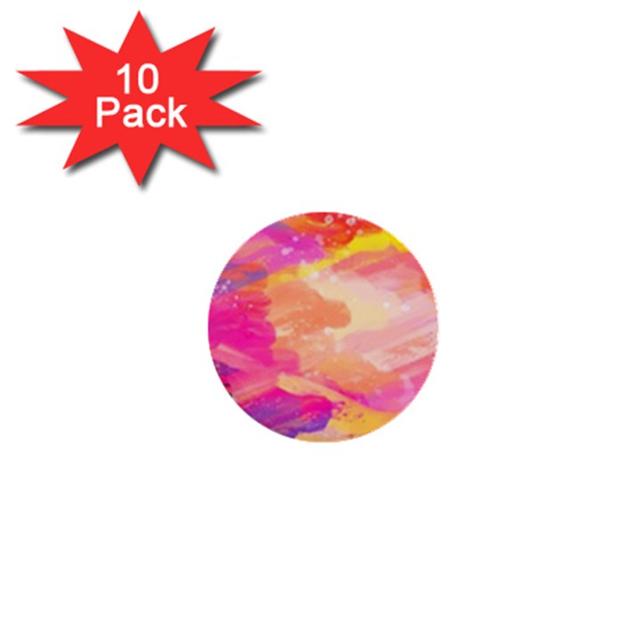 colourful shades 1  Mini Buttons (10 pack) 