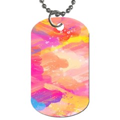 Colourful Shades Dog Tag (one Side) by designsbymallika