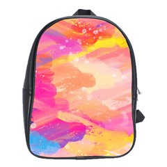 Colourful Shades School Bag (xl) by designsbymallika