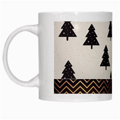 Christmas Pattern White Mugs by designsbymallika