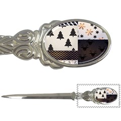 Christmas Pattern Letter Opener by designsbymallika