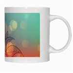 mandala pattern White Mugs Right