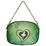 Music, Piano On A Heart Chain Purse (Two Sides) Front