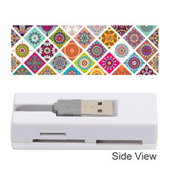 Ethnic Mandala Pattern Memory Card Reader (stick) by designsbymallika