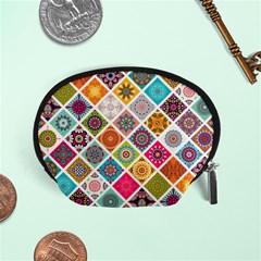 Ethnic Mandala Pattern Accessory Pouch (small) by designsbymallika