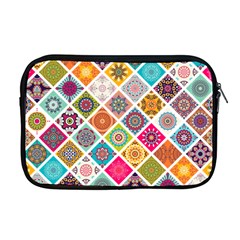 Ethnic Mandala Pattern Apple Macbook Pro 17  Zipper Case by designsbymallika