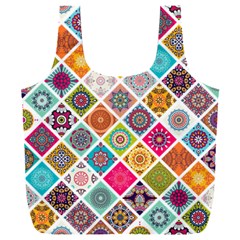 Ethnic Mandala Pattern Full Print Recycle Bag (xxxl) by designsbymallika