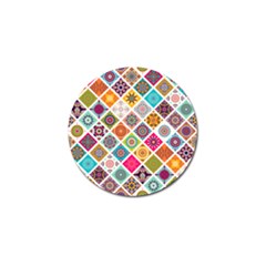 Ethnic Mandala Pattern Golf Ball Marker (4 Pack) by designsbymallika