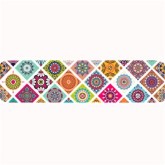 Ethnic Mandala Pattern Large Bar Mats by designsbymallika