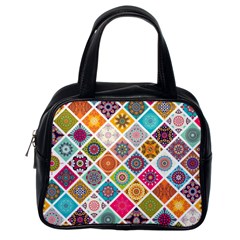 Ethnic Mandala Pattern Classic Handbag (one Side) by designsbymallika