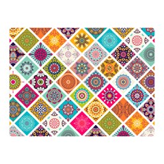 Ethnic Mandala Pattern Double Sided Flano Blanket (mini)  by designsbymallika