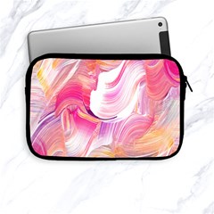 Pink Paint Brush Apple Ipad Mini Zipper Cases by designsbymallika