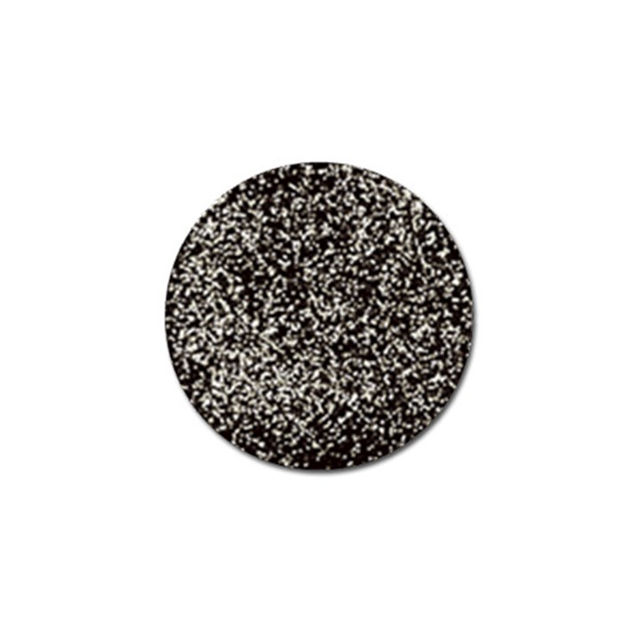 Black And White Confetti Pattern Golf Ball Marker (10 pack)