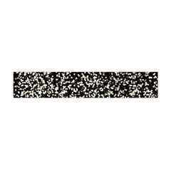 Black And White Confetti Pattern Flano Scarf (mini) by yoursparklingshop