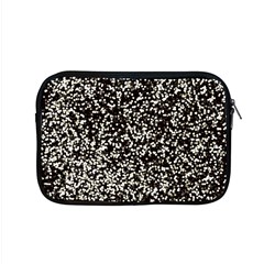 Black And White Confetti Pattern Apple Macbook Pro 15  Zipper Case by yoursparklingshop