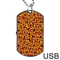 Rby 93 Dog Tag Usb Flash (one Side) by ArtworkByPatrick