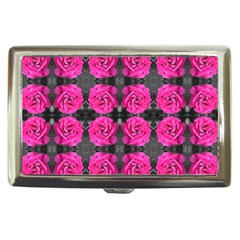 Roses Fleurs Abstrait Cigarette Money Case by kcreatif