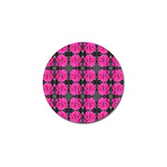 Roses Fleurs Abstrait Golf Ball Marker (4 Pack) by kcreatif