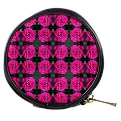 Roses Fleurs Abstrait Mini Makeup Bag by kcreatif