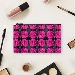 Roses Fleurs Abstrait Cosmetic Bag (small) by kcreatif