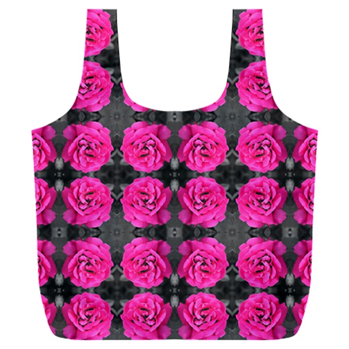 Roses Fleurs Abstrait Full Print Recycle Bag (XXL)