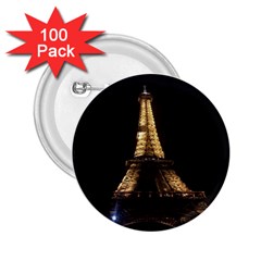 Tour Eiffel Paris Nuit 2 25  Buttons (100 Pack)  by kcreatif